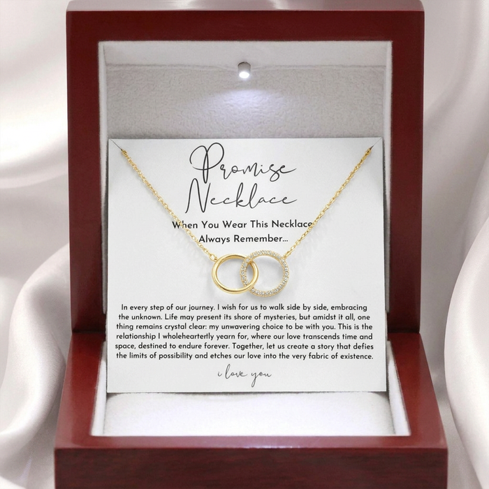 Necklace and card inside — For Her