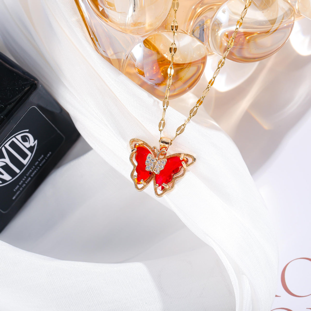 Ophélia Butterfly Necklace