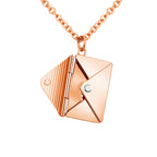 Collar de sobre Opaline