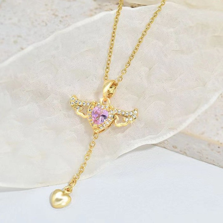 Solène Cupid Necklace