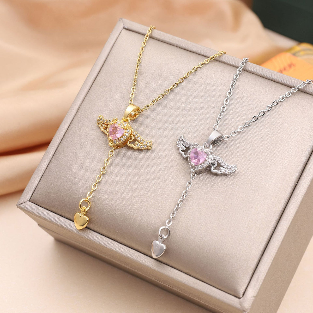 Solène Cupid Necklace