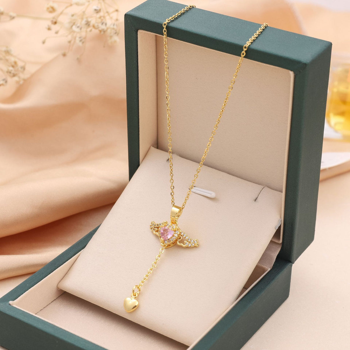Solène Cupid Necklace