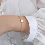 Véline Heart Necklace | Bracelet | Earrings