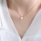 Véline Heart Necklace | Bracelet | Earrings
