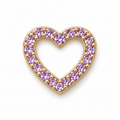 cœur violet