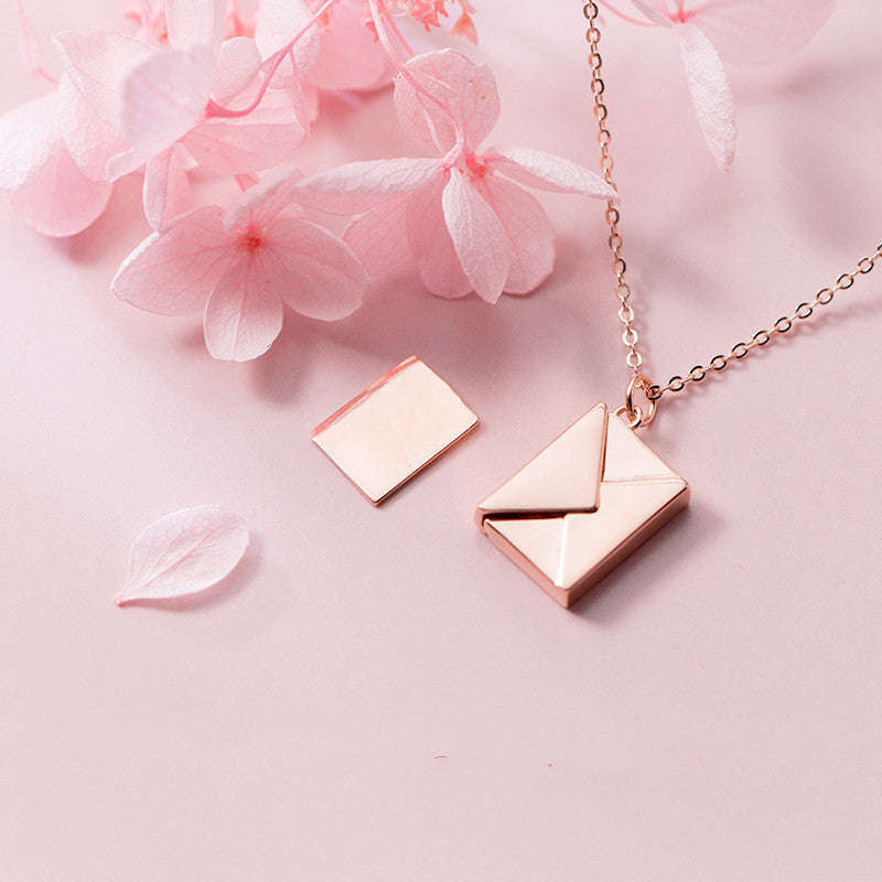 Opaline Envelope Necklace