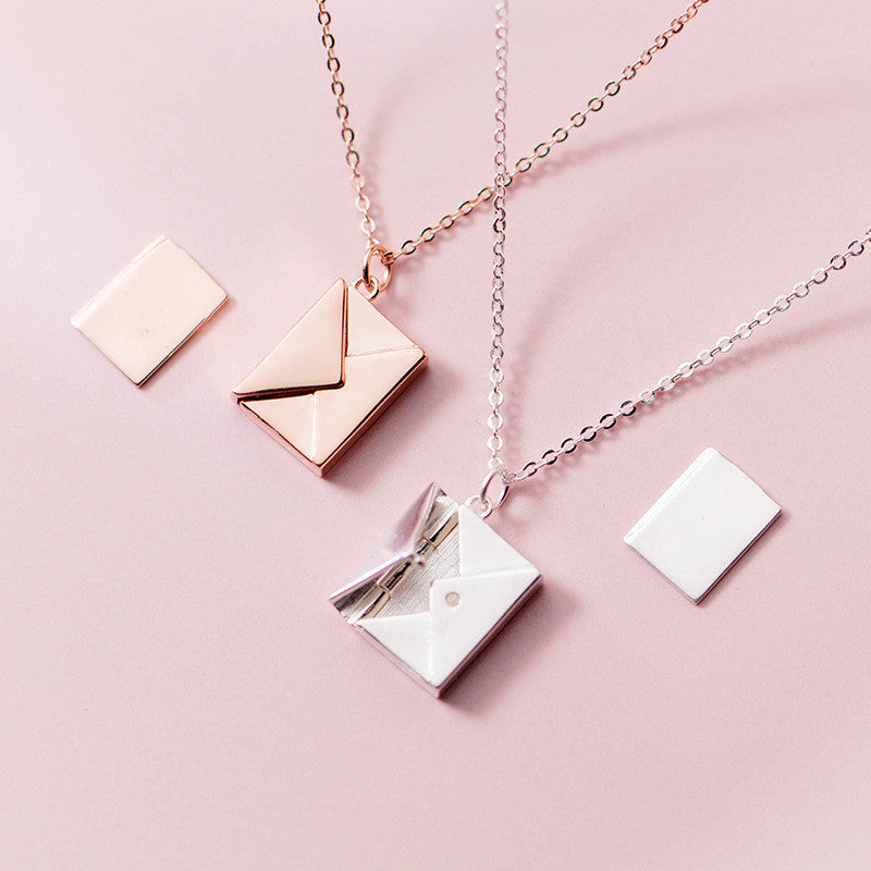 Opaline Envelope Necklace