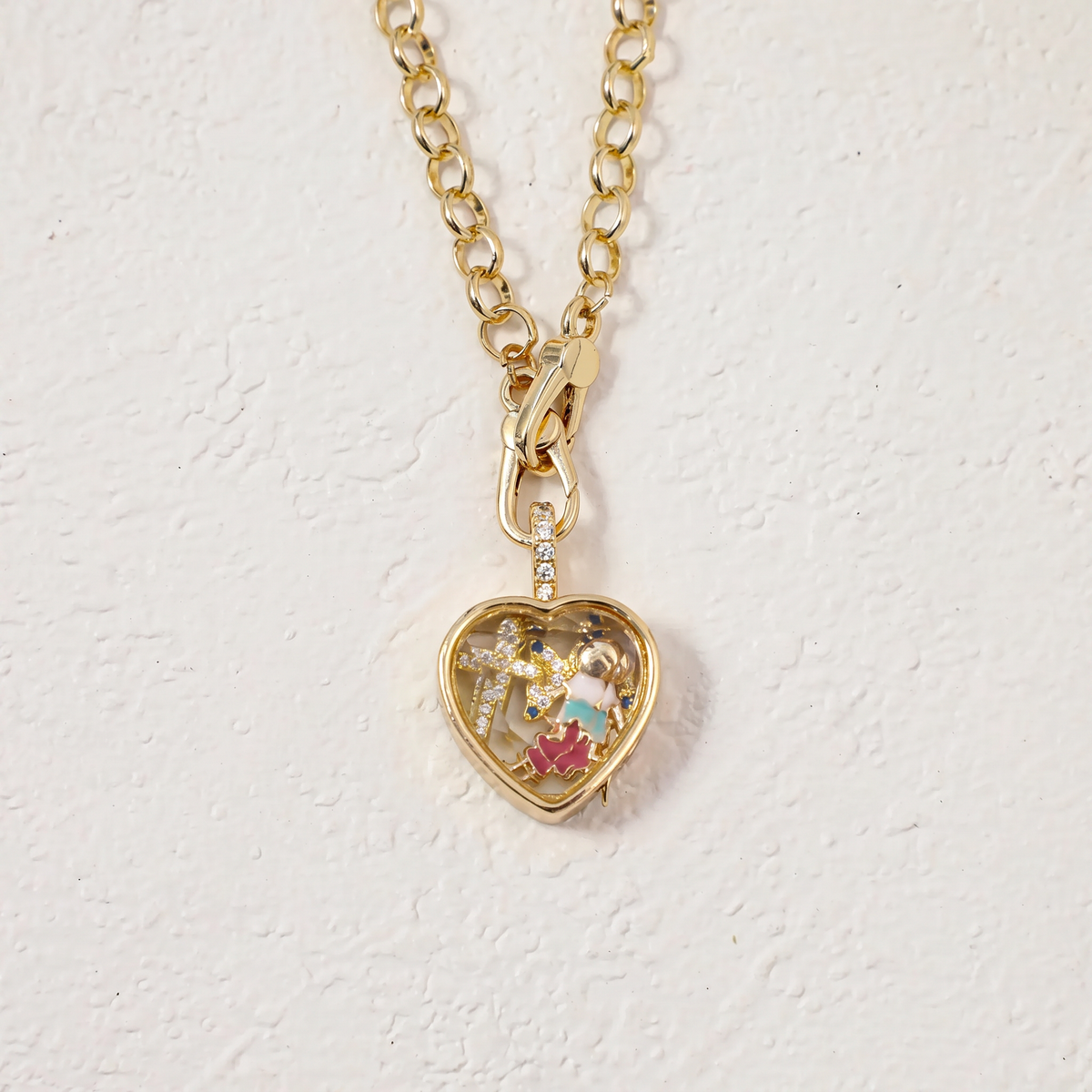 Adorné Amulet -  Box Necklace