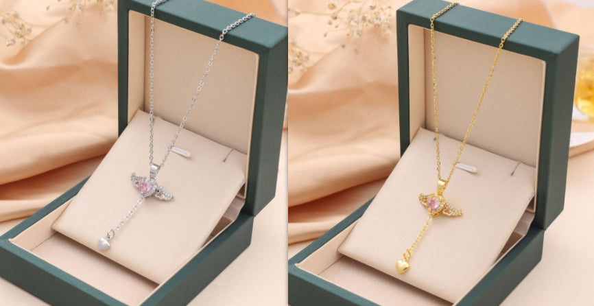 Solène Cupid Necklace