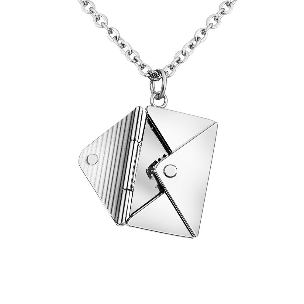Opaline Envelope Necklace