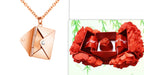 Collar de sobre Opaline
