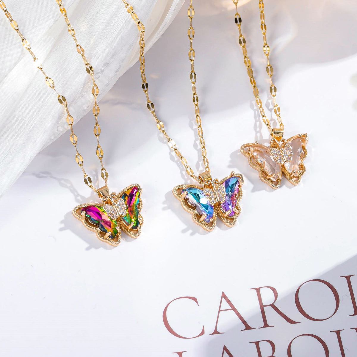 Ophélia Butterfly Necklace